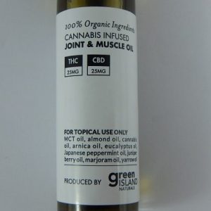 Cannabis Joint And Muscle Oil